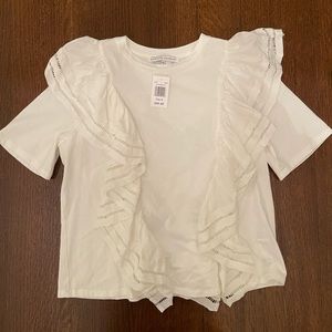 English Factory Ruffle Top